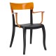 Крісло Hera-K (Гера-К) чорне для кухні та саду