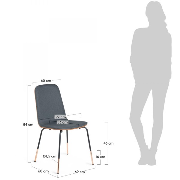 Стілець Chrystel (Крістел) — стильний вибір для кухні чи кафе