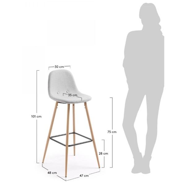 Барний стілець Nilson (Нильсон) – Меблі для кухні від Elite Mebel