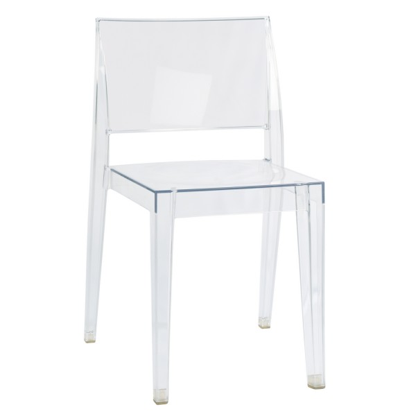 Стілець Gyza (Гіза) напівпрозорий – стильний та практичний вибір для вашого інтер'єру