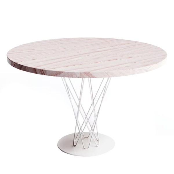 Кухонний стіл SW 067 – стиль лофт з масиву ясеня та металу