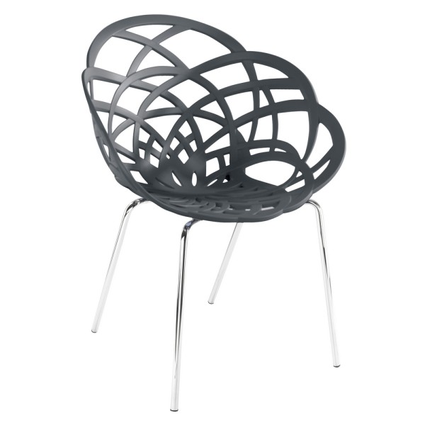 Крісло Flora ML (Флора МЛ) матове для вашого дому та кафе