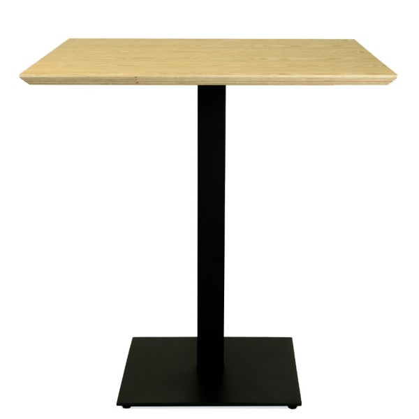 Стіл Tetra Black – стильний квадратний стіл у стилі лофт