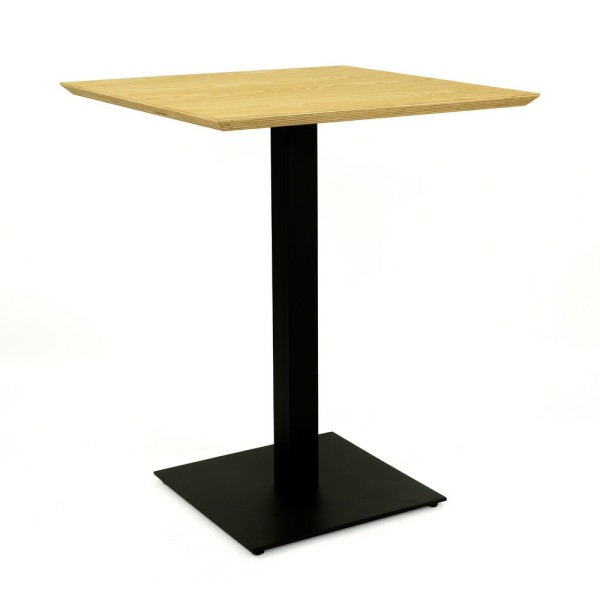 Стіл Tetra Black – стильний квадратний стіл у стилі лофт