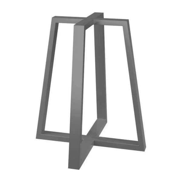 Каркас Cross (Крос) для столу - лофт стиль, сталь, 73 см