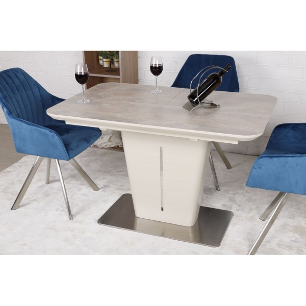 Стіл Alabama (Алабама) 120-160 см – розкладний стіл для кухні