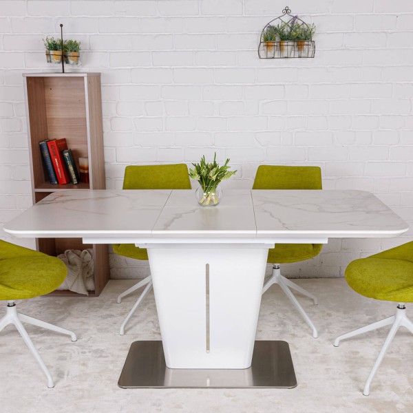 Стіл Alabama (Алабама) 120-160 см – розкладний стіл для кухні