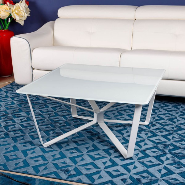 Стіл журнальний Luton S (Лютон С) — сучасний квадратний стіл для вітальні