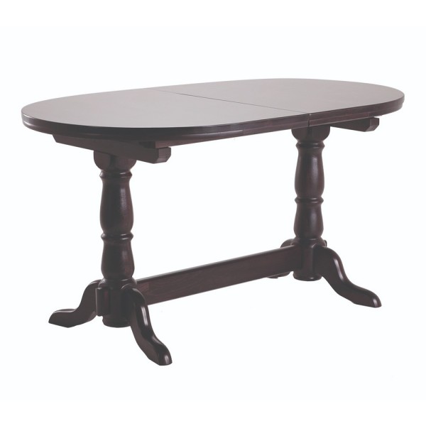 Стіл Гірне 01 150-230 см – розкладний овальний стіл з масиву дерева бук