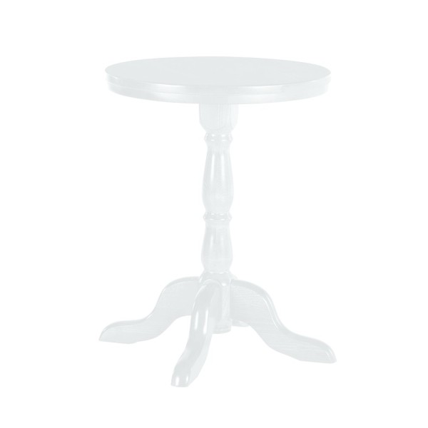 Стіл Гірне 05 d-60 — Класичний круглий стіл з масиву дерева для вашої кухні або кафе