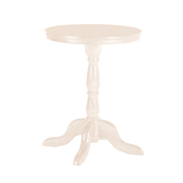 Стіл Гірне 05 d-60 — Класичний круглий стіл з масиву дерева для вашої кухні або кафе