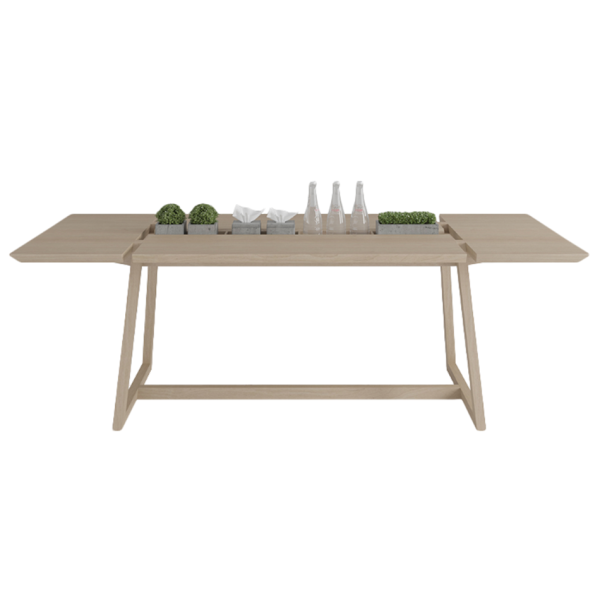 Стіл Six (Сикс) — сучасний стіл для кухні з масиву бука