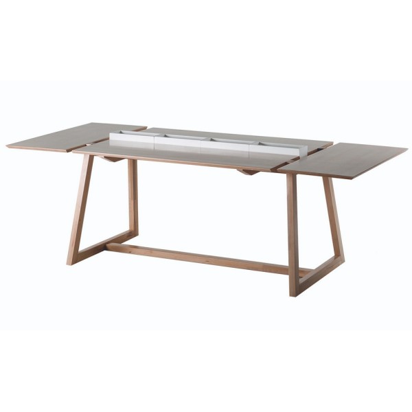 Стіл Six (Сикс) — сучасний стіл для кухні з масиву бука