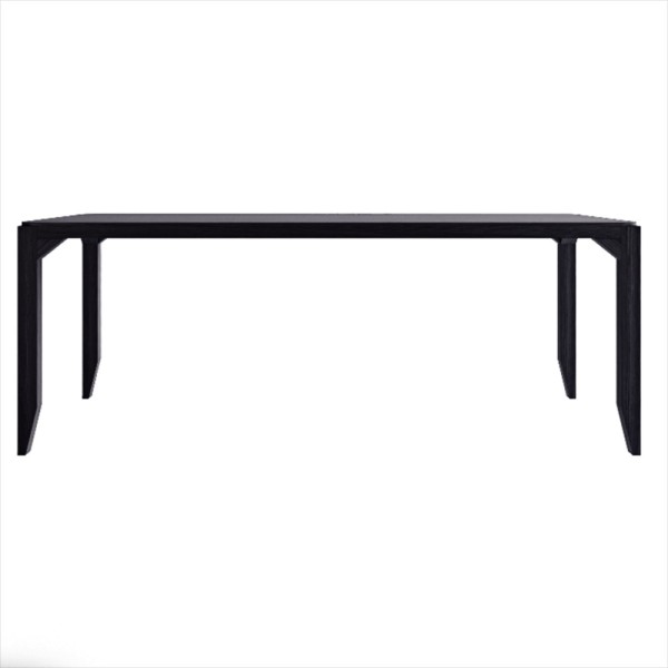 Стіл Айсберг чорний 85x160 см
