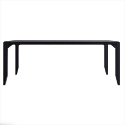 Стіл Айсберг чорний 85x160 см