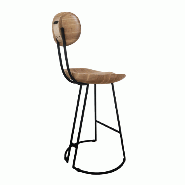 Барний стілець Kolo Maxi зі спинкою