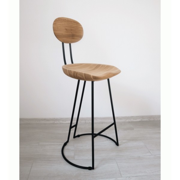 Барний стілець Kolo Maxi зі спинкою