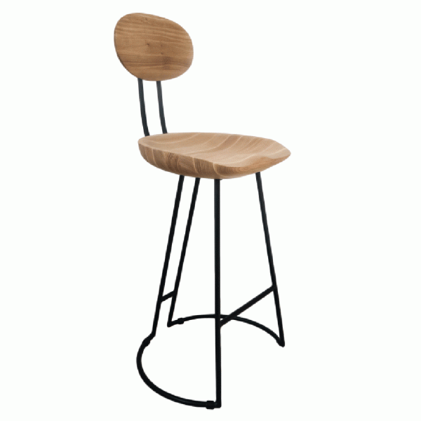 Барний стілець Kolo Maxi зі спинкою