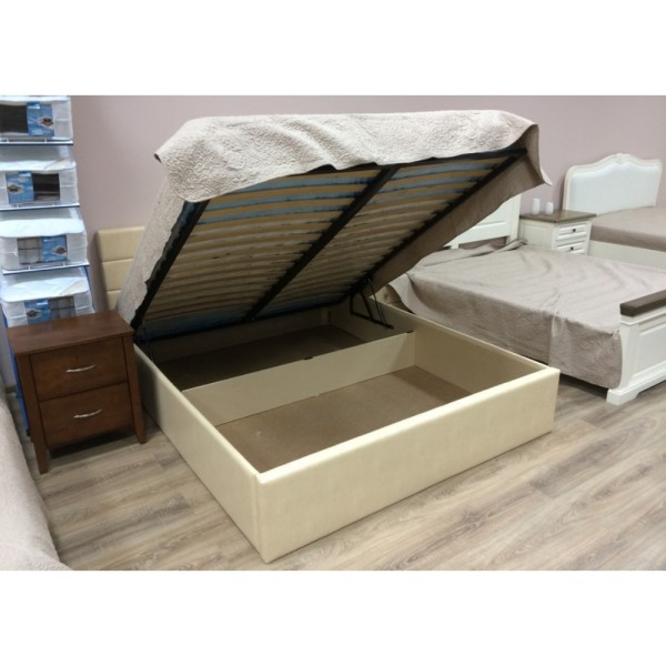 Ліжко Джустіна беж-карамельний