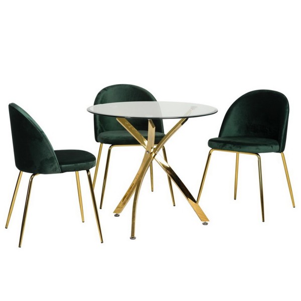 Стіл T-317 d-80 см — стильний круглий стіл для вашої кухні