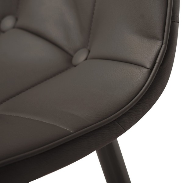 Стілець M-01-3 (шкірозамінник) для кухні та кафе