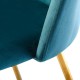 Стілець M-12-3 лазурний – стиль для вашого інтер'єру