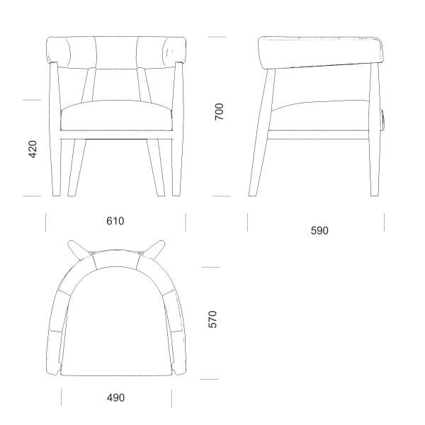 Крісло Smart (Смарт) — комфортабельне та стильне