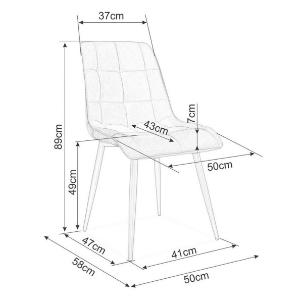 Стілець Charlie (Чарлі) – комфорт і стиль для вашої кухні та кафе