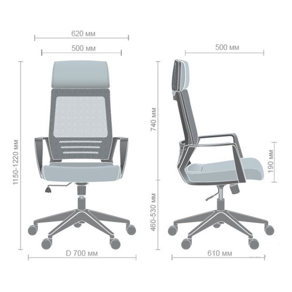 Крісло Twist black – комфорт для вашого офісу та дому