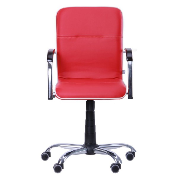 Крісло Самба-RC Хром горіх із кантом