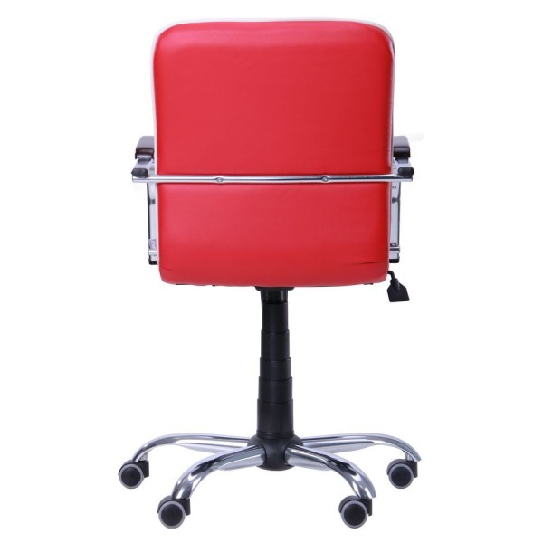 Крісло Самба-RC Хром горіх із кантом