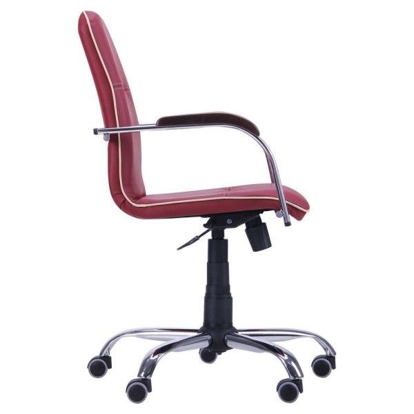 Крісло Самба-RC Хром горіх із кантом