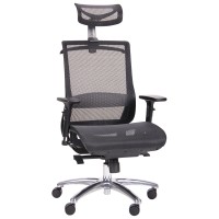 Кресло Coder Black Alum