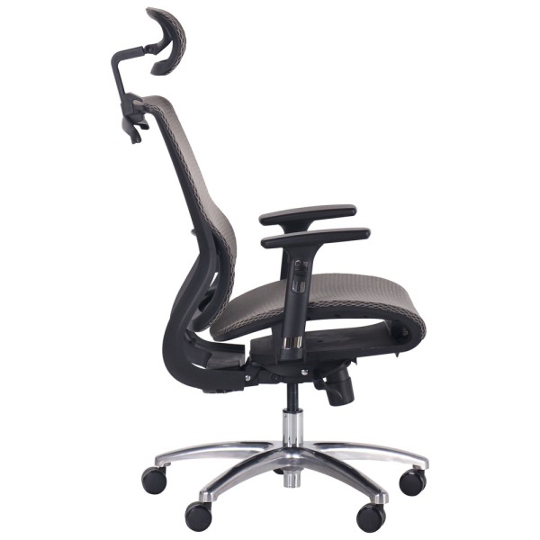 Крісло Coder Black Alum для офісу та дому