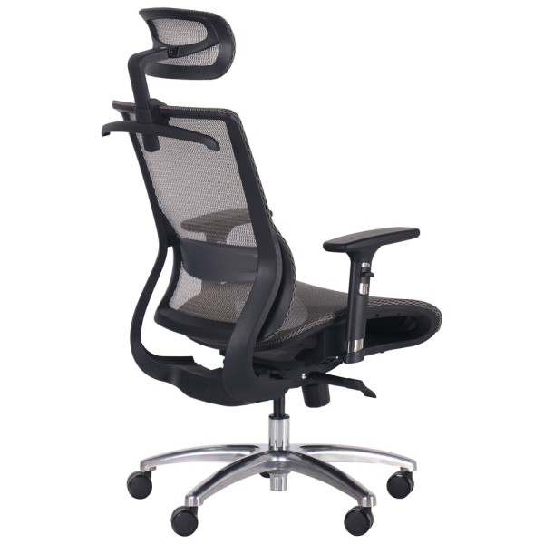 Крісло Coder Black Alum для офісу та дому