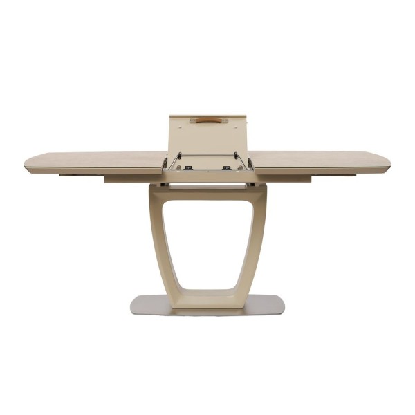 Стіл Ravenna Sand 120-160 см – Розкладний стіл для кухні та їдальні