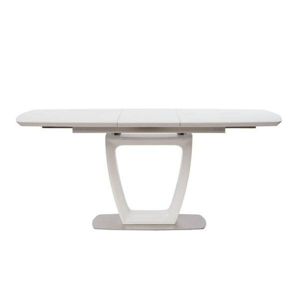 Стіл Ravenna Matt White 120-160 см – Сучасний розкладний стіл для кухні