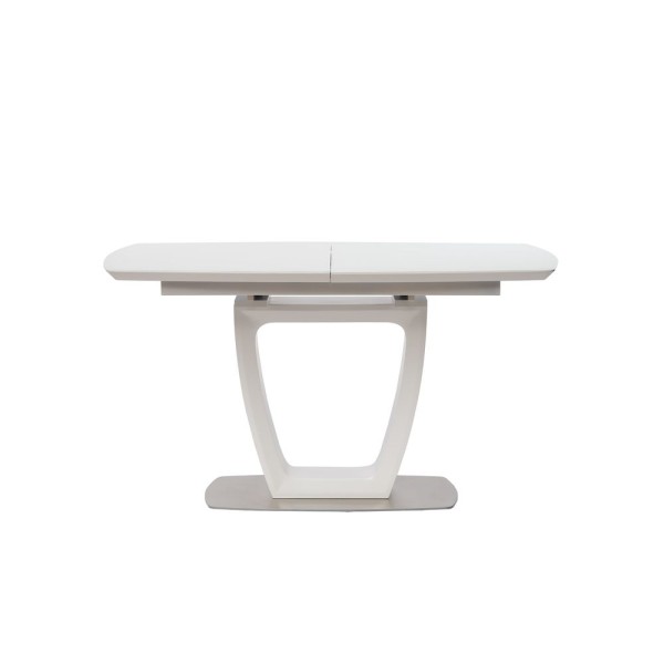 Стіл Ravenna Matt White 120-160 см – Сучасний розкладний стіл для кухні
