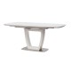 Стіл Ravenna Matt White 120-160 см – Сучасний розкладний стіл для кухні