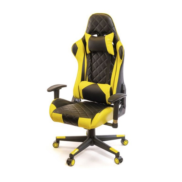 Крісло Pegas (Пегас) - офісне крісло з шкірзамом і підголовником