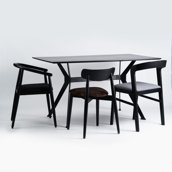 Cтілець Floki black виставковий зразок 1 шт – Купити онлайн в Elite Mebel