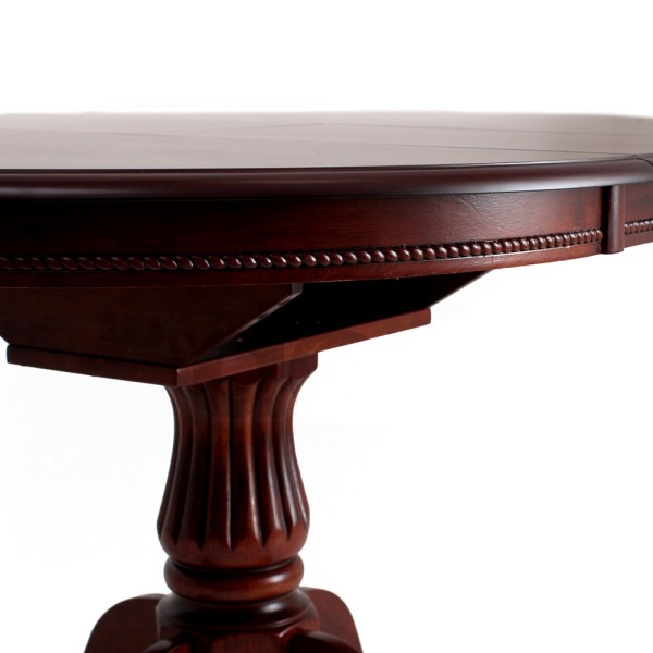 Стіл Анжеліка каштан 1 — класика для вашої кухні