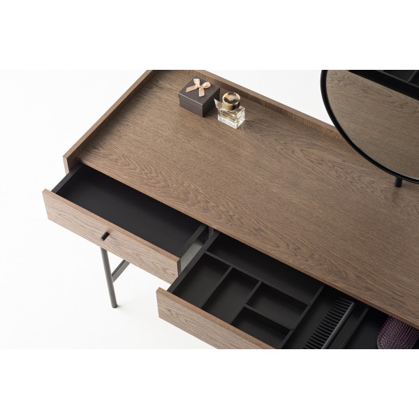 Туалетний столик Canelli з дзеркалом: стиль лофт для вашої спальні