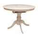 Стіл Анжеліка крем 1 – стильний круглий стіл для вашої кухні