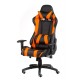 Геймерське крісло ExtremeRace black/orange — для комфортних ігор