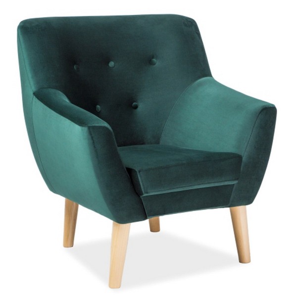 Крісло Nordic 1 Velvet — М'яке крісло для вашої вітальні