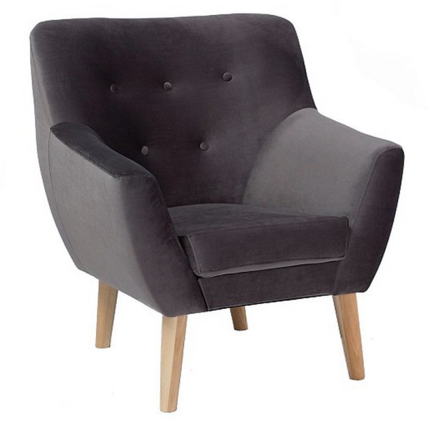 Крісло Nordic 1 Velvet — М'яке крісло для вашої вітальні