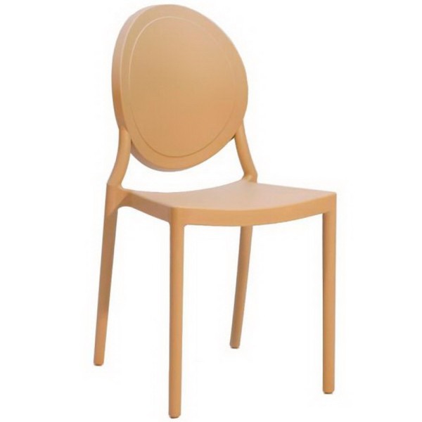 Стілець із пластику Lady – стильний та функціональний вибір для будь-якої локації