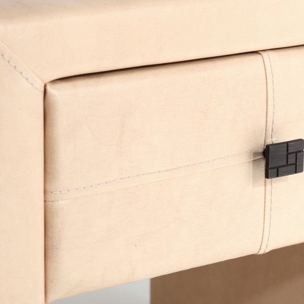 Тумба приліжкова Джустіна беж-карамельний