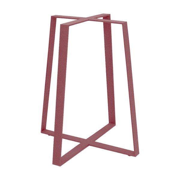 Каркас Cross Slim для столів - стиль лофт, сталева опора